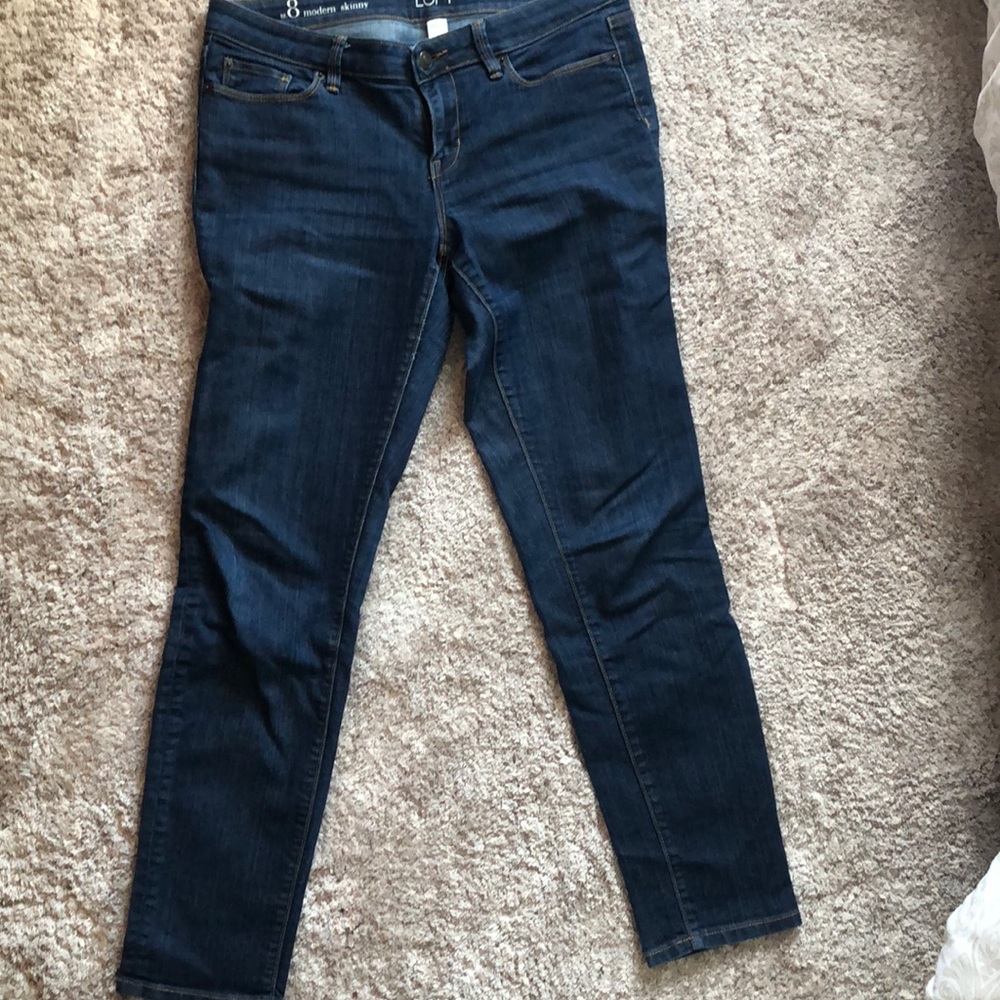Ann Taylor LOFT modern skinny jeans